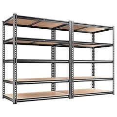 Reibii Heavy Duty Adjustable Metal Shelving