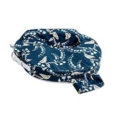 My Brest Friend Original Nursing Pillow Navy Bluebells