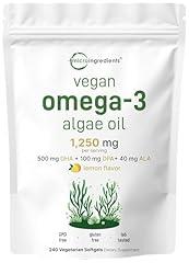 Micro Ingredients Vegan Omega 3 Algae Oil