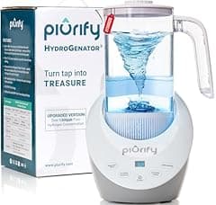 PIURIFY Hydrogen Water Pitcher Electrolysis Jug