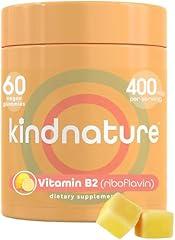 Kind Nature Vitamin B2 Gummies 400mg