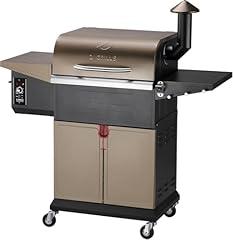 Z GRILLS 8-in-1 Wood Pellet Grill with Storage Cabinet