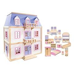Melissa & Doug Wooden Dollhouse for Kids