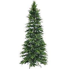 Sunnydaze 8ft Slim Artificial Christmas Tree