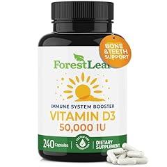 ForestLeaf Vitamin D3 50000 IU - 240 Count