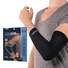 Copper Compression Elbow Sleeve - XL