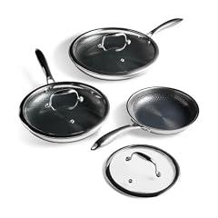 HexClad Hybrid Nonstick Fry Pan Set