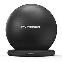 Trideer Exercise Ball Chair with Base and Pump