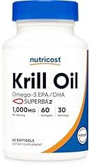 Nutricost Krill Oil 1000mg, 60 Softgels
