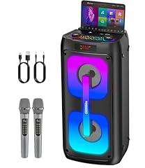 Gesnada Karaoke Machine with Wireless Microphones