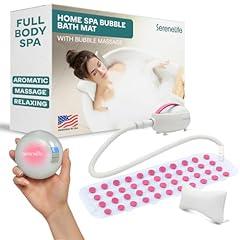 SereneLife Portable Spa Bubble Bath Mat