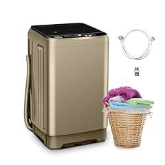 Borcolo Portable Washing Machine, 17.7lbs Full-Automatic