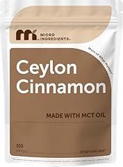 Micro Ingredients Ceylon Cinnamon Softgels