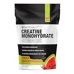 NutraOne Creatine Monohydrate Gummies Sour Watermelon