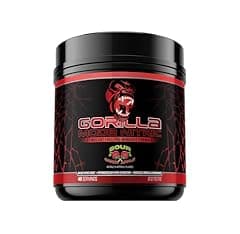 Gorilla Mode Nitric Stimulant-Free Pre-Workout Sour Candy Apple