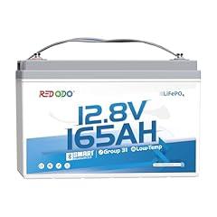 Redodo 12V 165Ah LiFePO4 Battery with Bluetooth