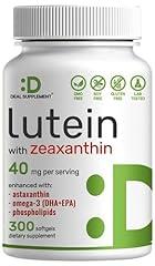 Deal Supplement Lutein and Zeaxanthin 40mg Enhanced