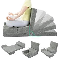 HOMBYS Meditation Cushion Set with Back Support