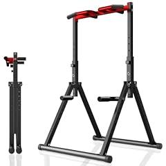 WATBKHE Power Tower Pull Up Dip Station