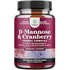 D Mannose with Cranberry Supplement 1000mg
