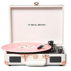 TANLANIN Vintage Bluetooth Record Player