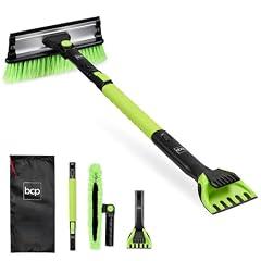 Snow Brush with Squeegee & Ice Scraper
