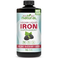 Why Not Natural Liquid Iron Supplement