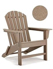 BUPPLEE Folding Adirondack Chair