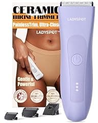 MANSPOT Bikini Trimmer for Women, Purple