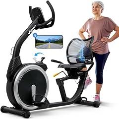 MERACH High-end Recumbent Exercise Bike with Bluetooth