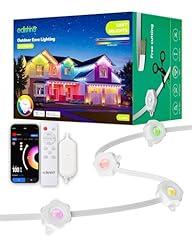 EDISHINE Outdoor Lights PRO 100FT RGB+IC+Warm White