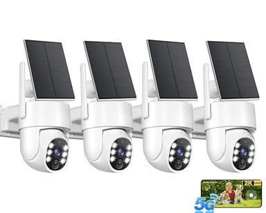 Wireless security cameras