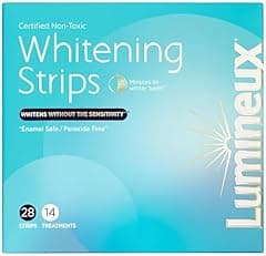 Lumineux Teeth Whitening Strips, Sensitivity Free