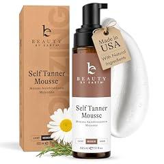 Self Tanner Mousse with Organic Ingredients