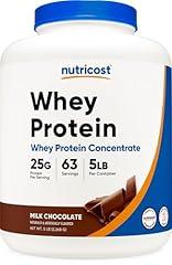 Nutricost Chocolate Whey Protein Concentrate 5 lbs