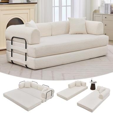 couch with bed