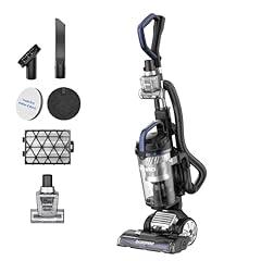 Eureka Upright Vacuum Cleaner for Carpet and Hard Floor,Powerful Vacuum with Dual Cyclone Suction,Swivel Steering,Anti-Tangle,Large Dust Cup,NEU612BL, Blue