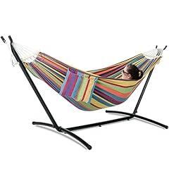Gafete Double Hammock with Stand