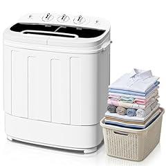 SUPER DEAL Compact Mini Twin Tub Washer 13lbs