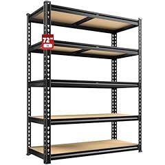 REIBII Heavy Duty Adjustable Garage Shelving