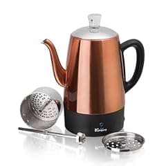 Euro Cuisine PER08 Electric Percolator Coffee Maker