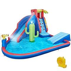Yaheetech Kids Inflatable Water Slide Castle