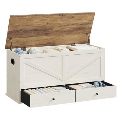end of bed bench with storage