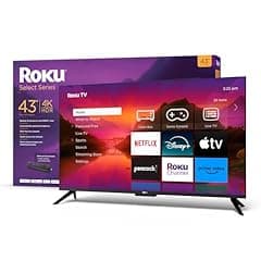 Roku 43-Inch Select Series 4K HDR Smart TV