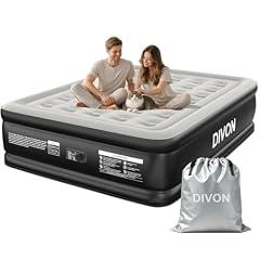 Divon Queen Raised Air Mattress with Pump