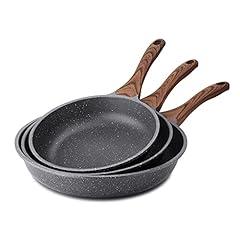 Sensarte Swiss Granite Nonstick Frying Pan Set