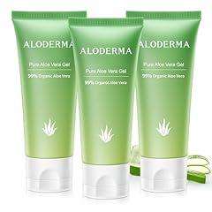 Aloderma Organic Aloe Vera Gel 3-Pack