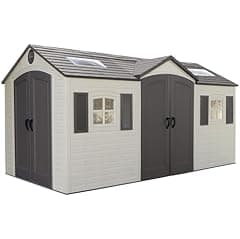 Lifetime Outdoor Storage Shed 60079, 15x8 ft