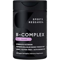 Sports Research Vitamin B-Complex - 120 Softgels