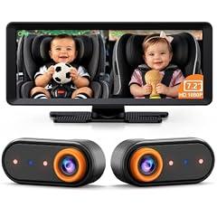 Luckview Dual Baby Car Camera with Display